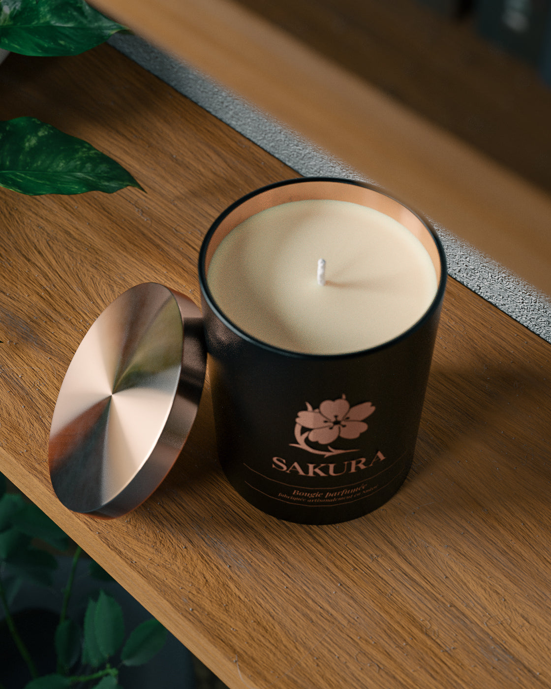 Bougie parfumée - Edition Ikigai : Parfum "Fleur de Cerisier"
