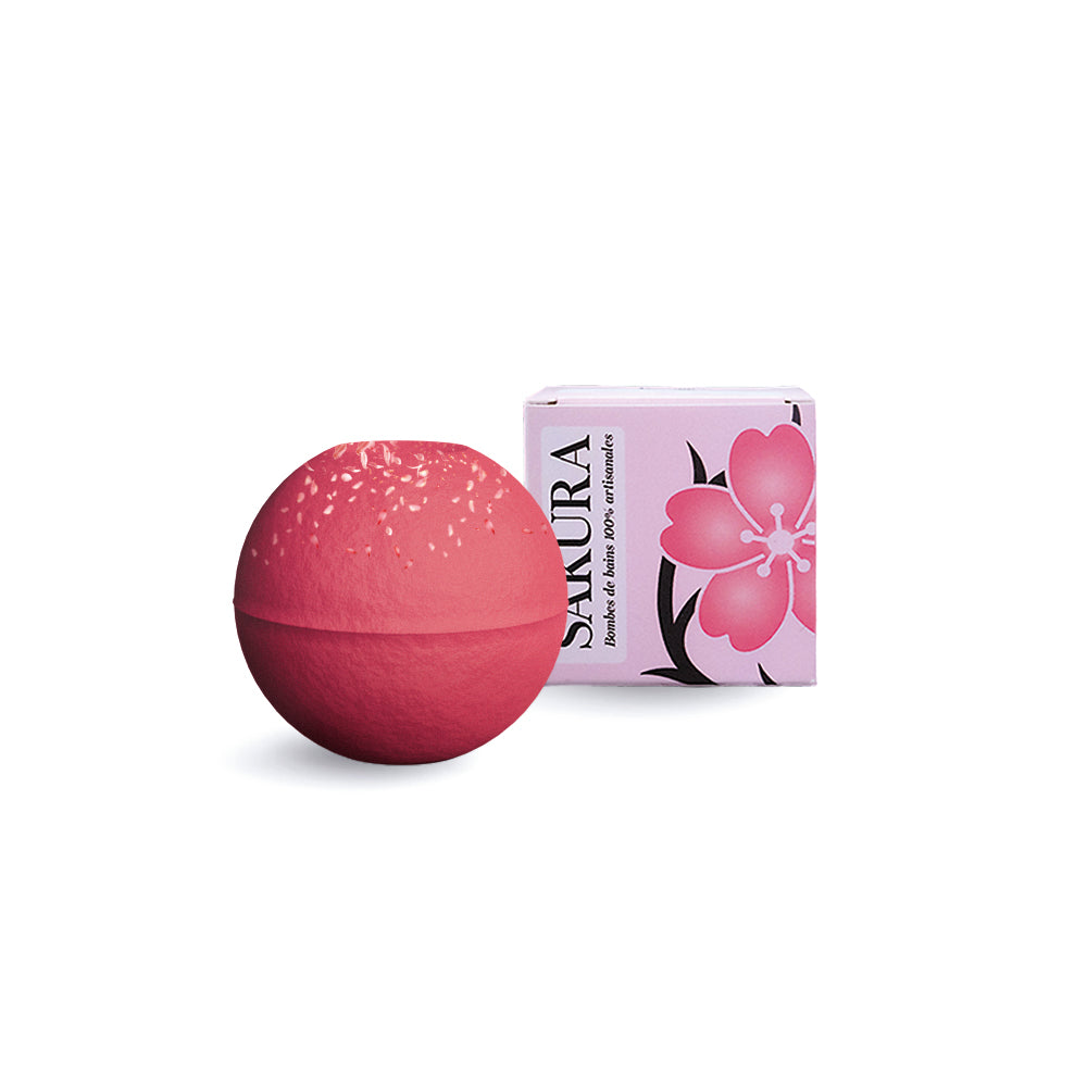 Bombe de bain : Parfum Fleur de Cerisier