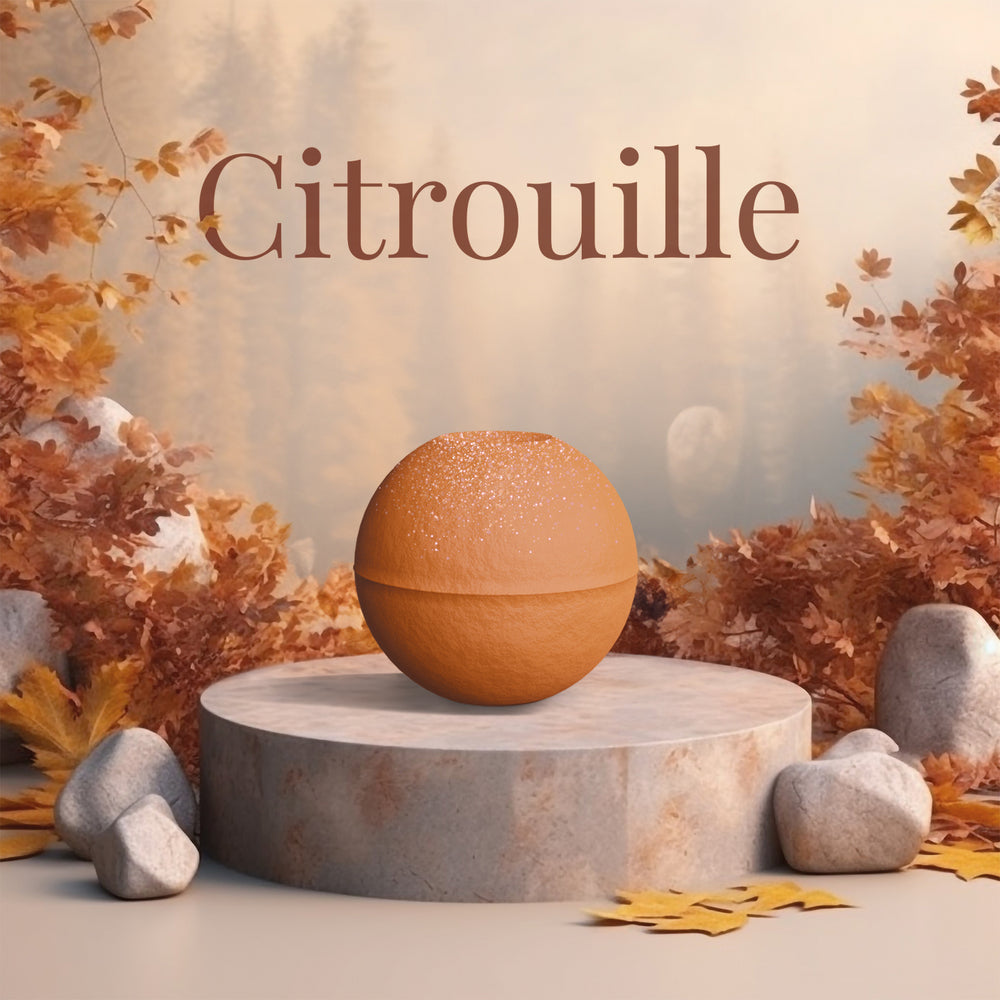 Bombe de bain : Parfum Citrouille épicée