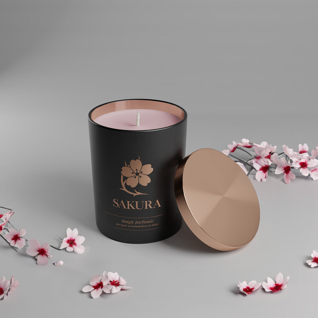 Bougies parfumées Sakura™ - Collection "Ikigai"