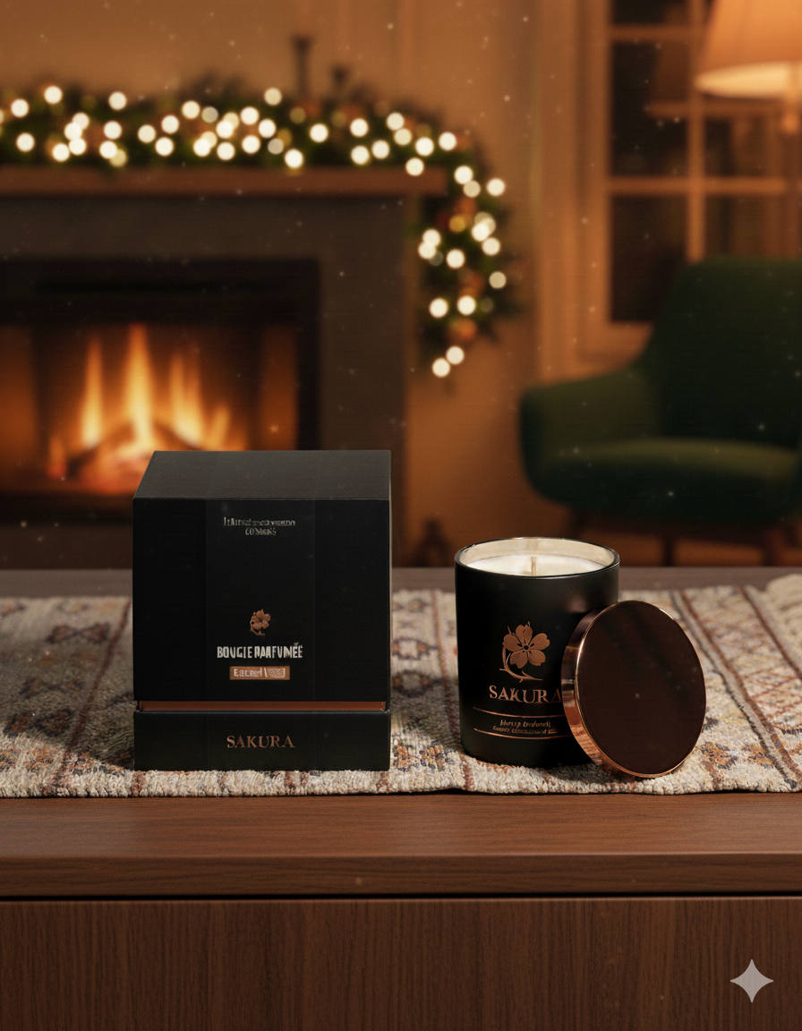 Delice Pomme-Cannelle - Bougie parfumée : Edition Ikigai