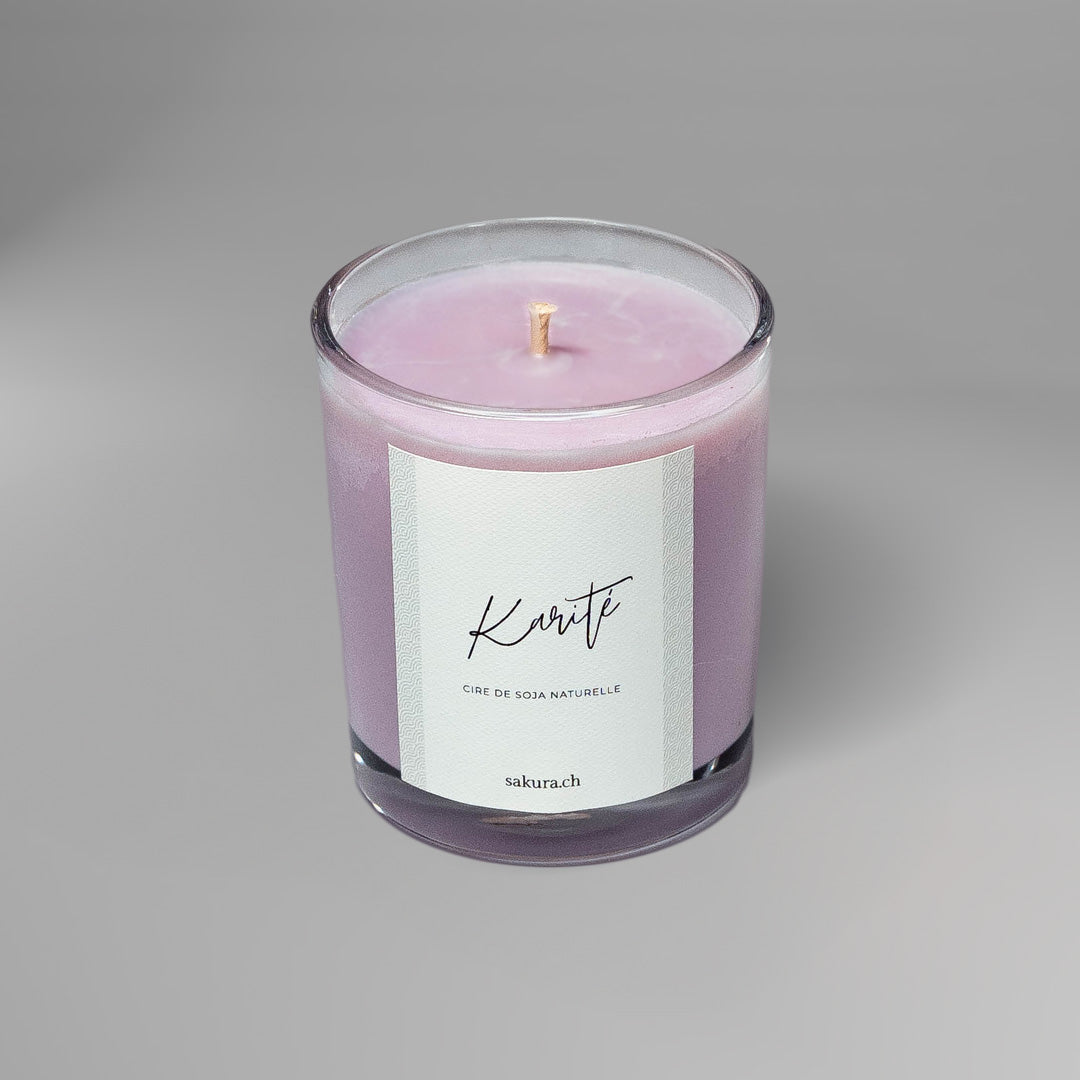 Karité - Bougie parfumée : Edition Hanami