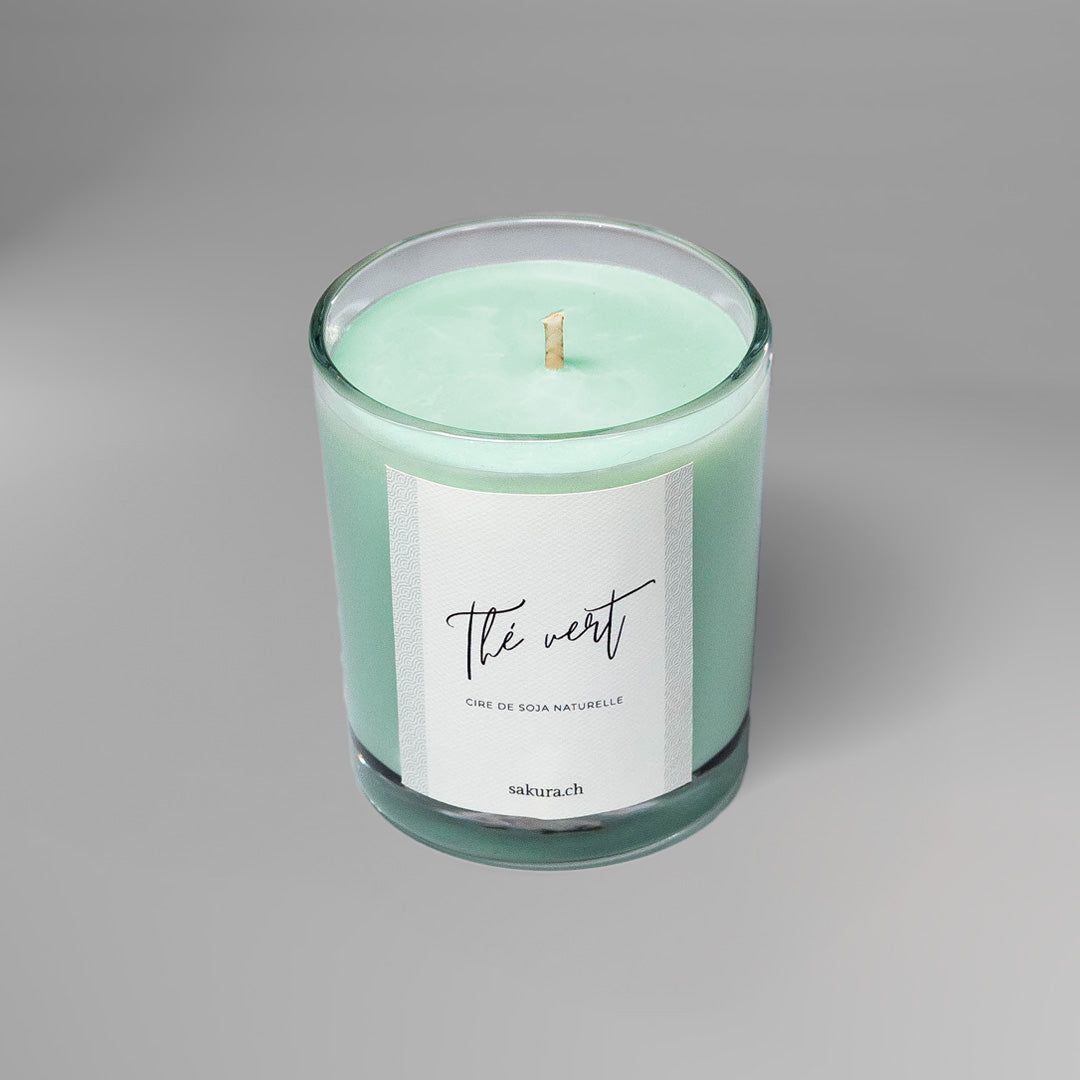 Thé Vert - Bougie parfumée : Edition Hanami